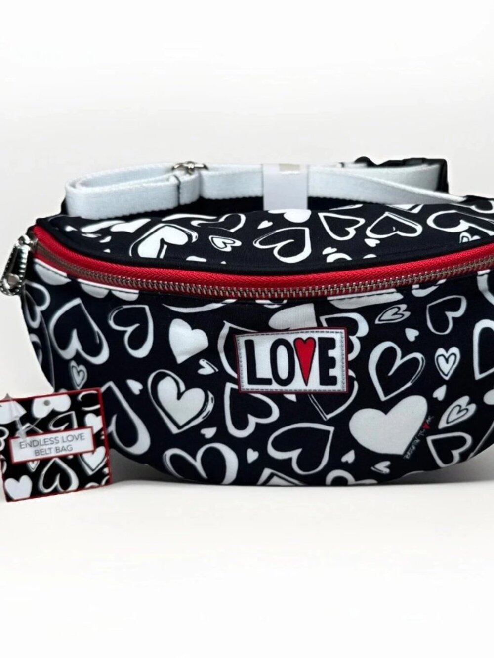 Brighton ENDLESS LOVE Belt Bag Hearts Crossbody Sling Limited Edition NEW NWT ❤️